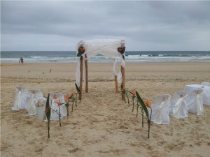 Stunning Elopement set up